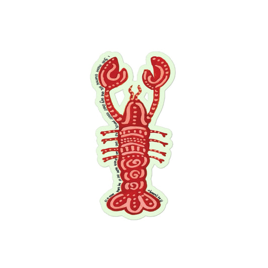 Lobster Sticker