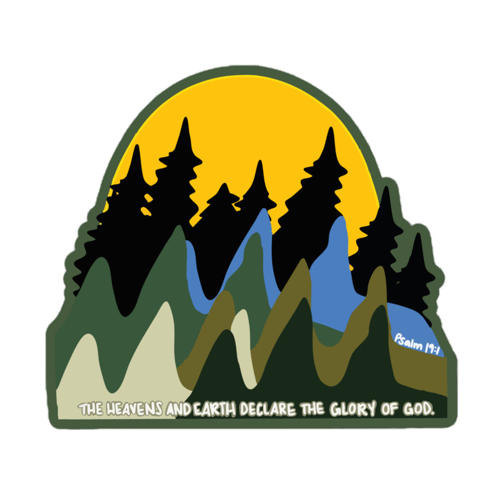 Heavens Declare Sticker